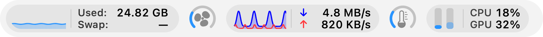 Draggable iStateBar bar demonstration